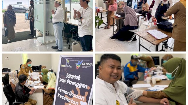 Kegiatan yang dihadirkan Bank Sulselbar Capem Alla di Hari Pelanggan Nasional 2022 (dokumen: ist)