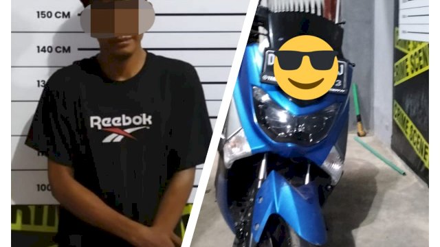 Pelaku Curanmor Dibekuk Polisi (Int)