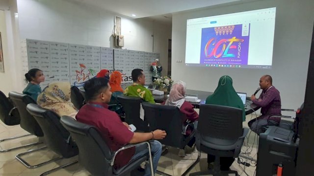 Kadispar Kota Makassar, Muhammad Roem terima rombongan Dinas Pemuda, Olahraga Kebudagaan dan Pariwisata Kota Depok (dokumen: ist)