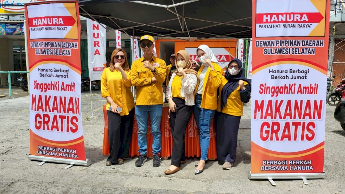 Anak Milenial di Makassar Ramai-ramai Gabung Partai Hanura
