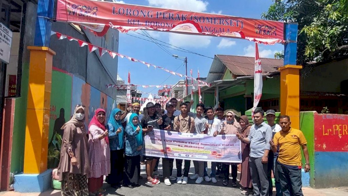 Tidak Hanya Ikut Tampil di F8 Makassar, Dispar Sumbar Juga Berkunjung Ke Lorong Wisata