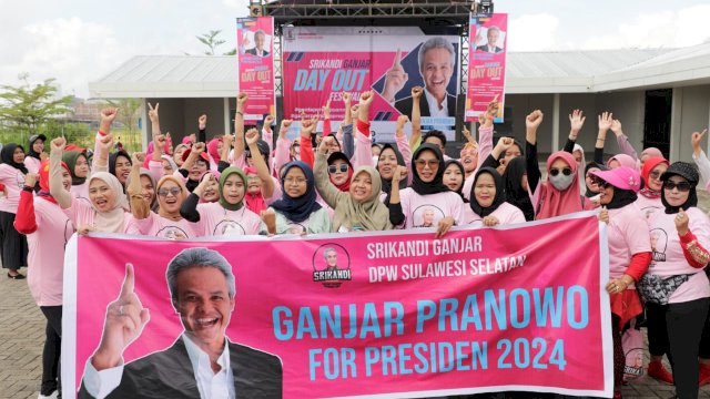 Srikandi Ganjar Sulsel perkuat dukungan Ganjar Presiden 2024 (dokumen: ist)