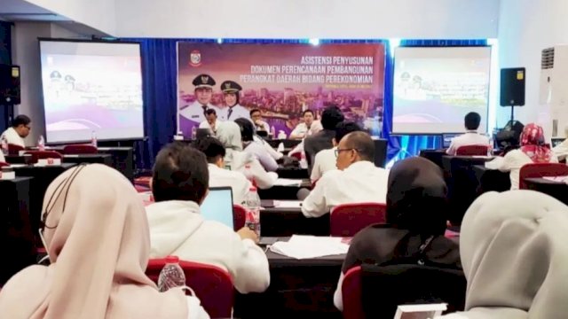 Rapat perubahan perangkat daerah Bapenda Makassar (dokumen: ist)