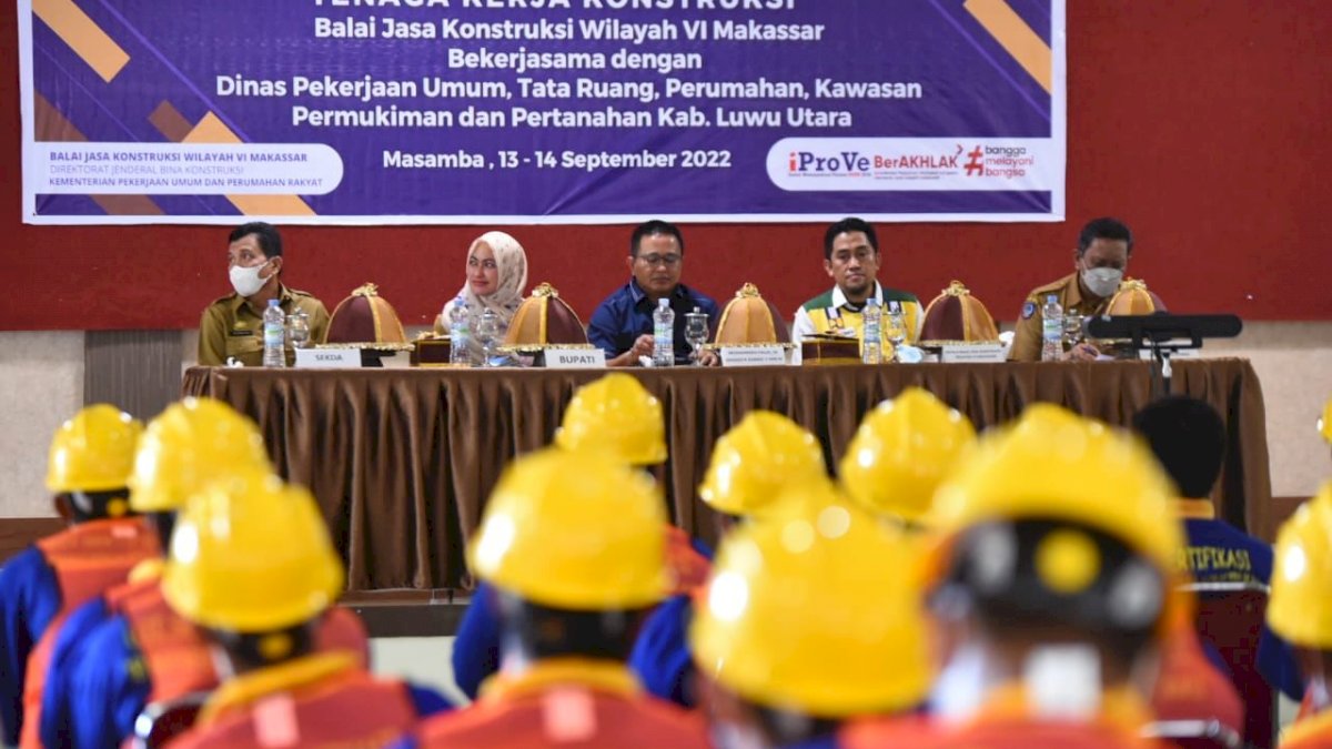 Muhammad Fauzi Harap Peserta Pelatihan Sertifikasi Jasa Konstruksi Tak Kalah Dengan TKA