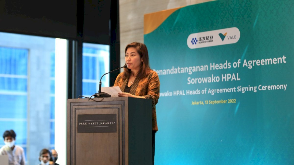 Punya Satu Komitmen, PT Vale dan Huayou Sepakati Kerja Sama HPAL di Sorowako