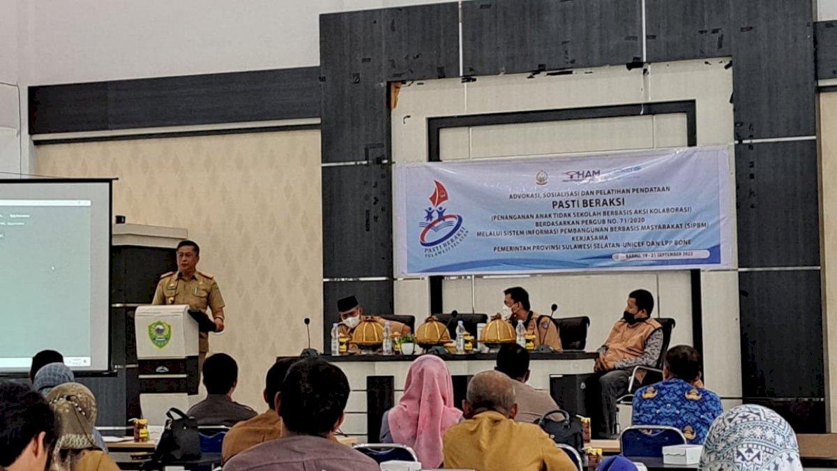 Sekda Barru Dorong Penanganan Anak Tidak Sekolah Jadi Prioritas