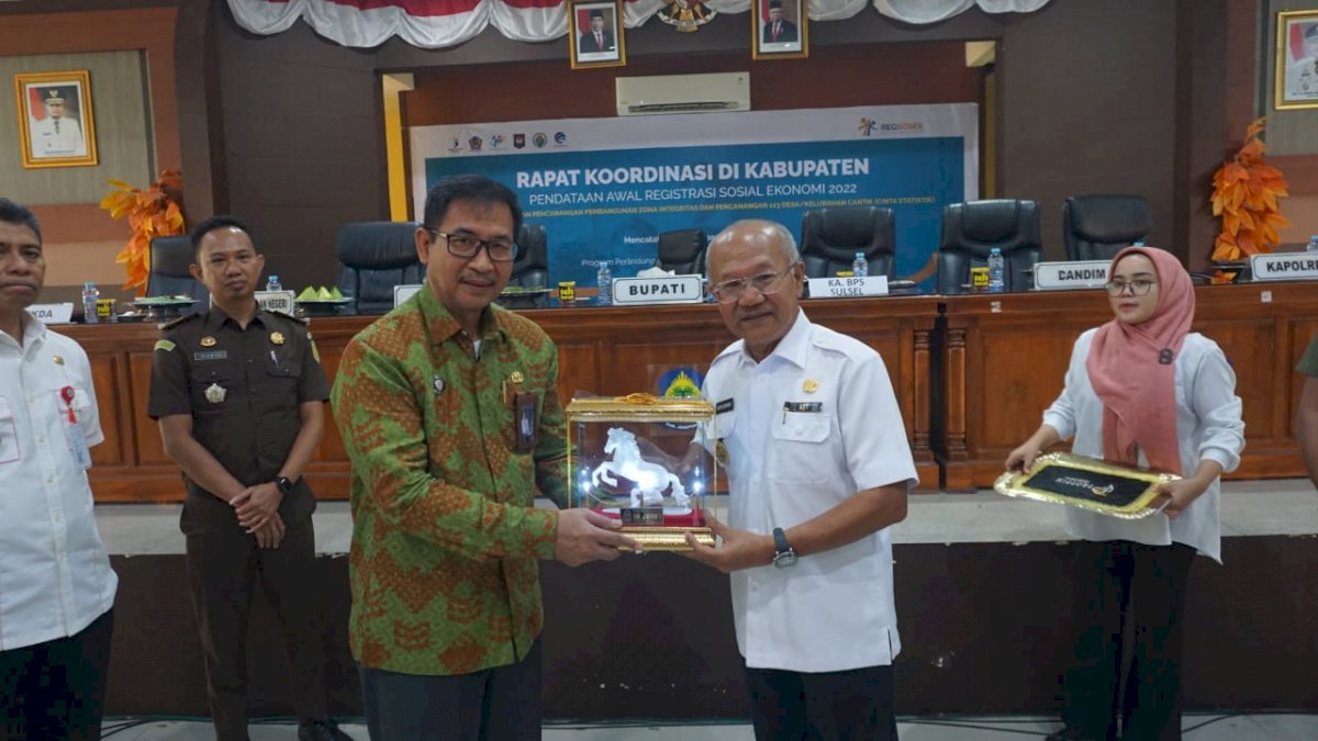 BPS dan Pemkab Jeneponto Gelar Rakorda, Ini Kata Iksan