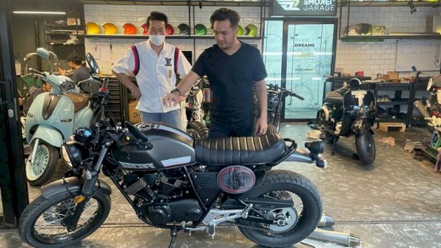 Keeway Scrambler 250V kini hadir di Makassar (dokumen: ist)