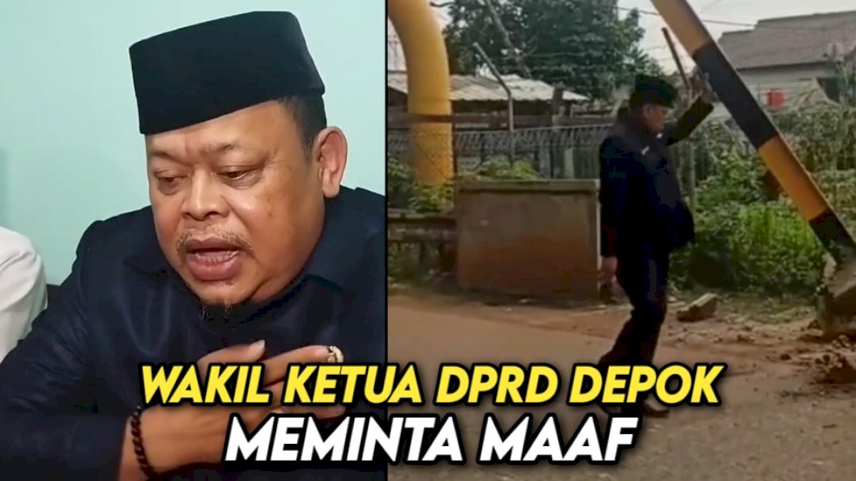 VIDEO: Usai Marah dan Suruh Sopir Truk Push Up, Wakil Ketua DPRD Depok Minta Maaf