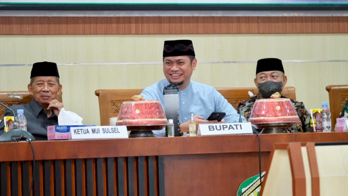 Bupati Gowa: Program MUI Gowa Sebaiknya Jadi Rujukan Pembangunan Daerah di Sektor Keagamaan