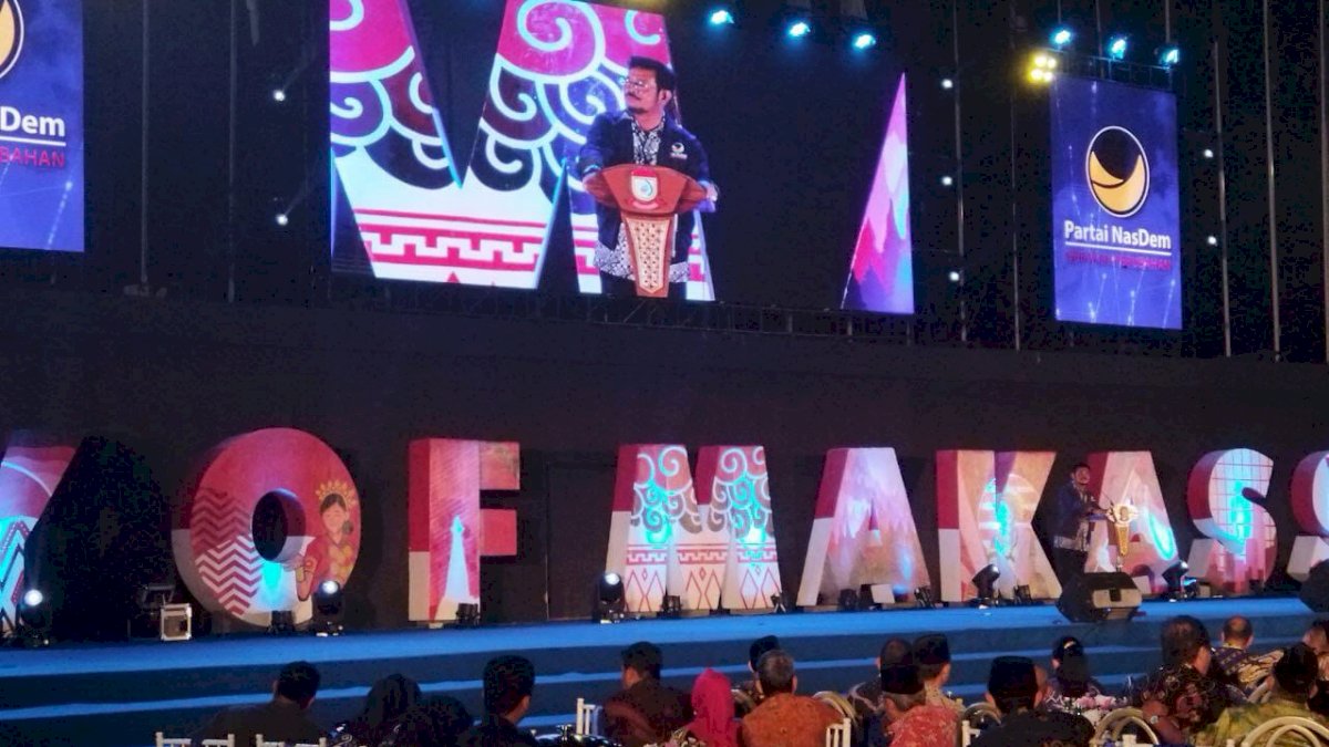 Syahrul Yasin Limpo Bicara Nyamannya di NasDem: Tidak Ada Saling Menginjak-injak