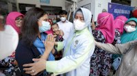Indira Yusuf Ismail Dampingi Country Representative Unicef Kunjungi Posyandu Kenanga