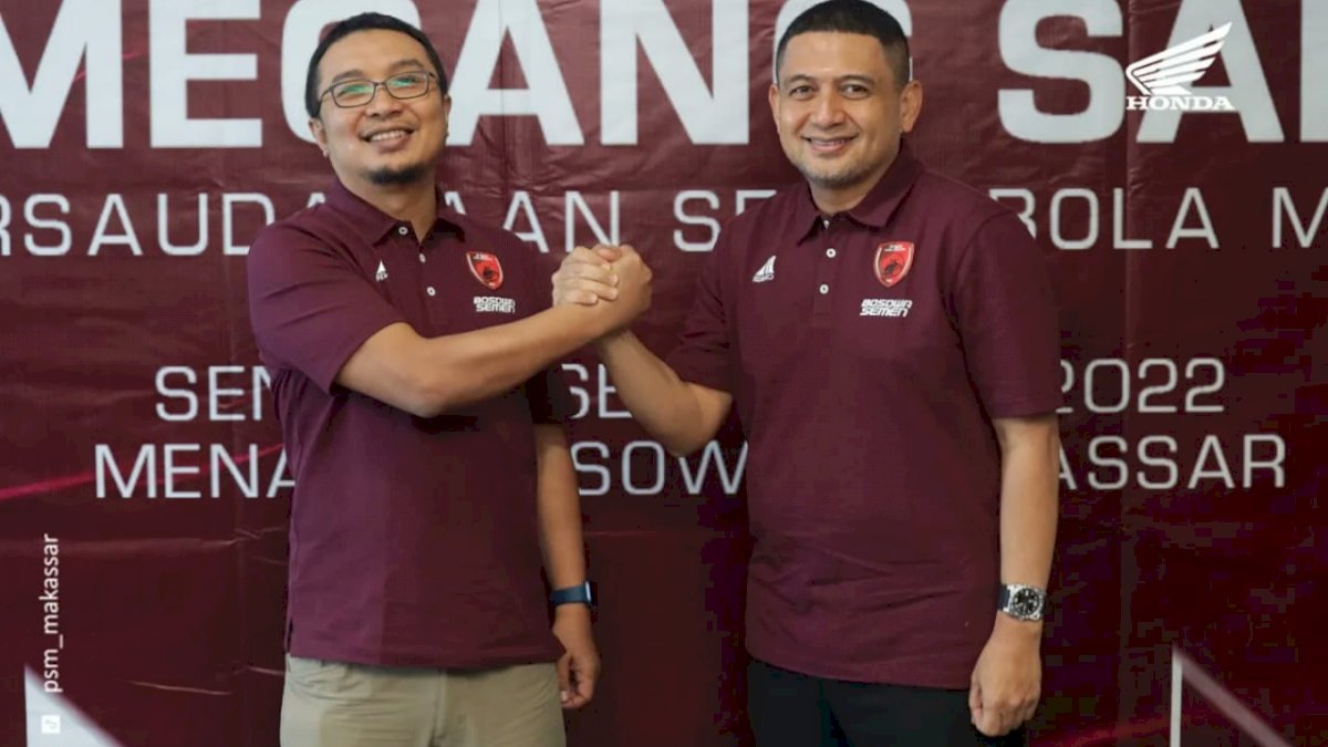 Gantikan Munafri Arifuddin, Sadikin Aksa Jadi Direktur Utama PSM Makassar