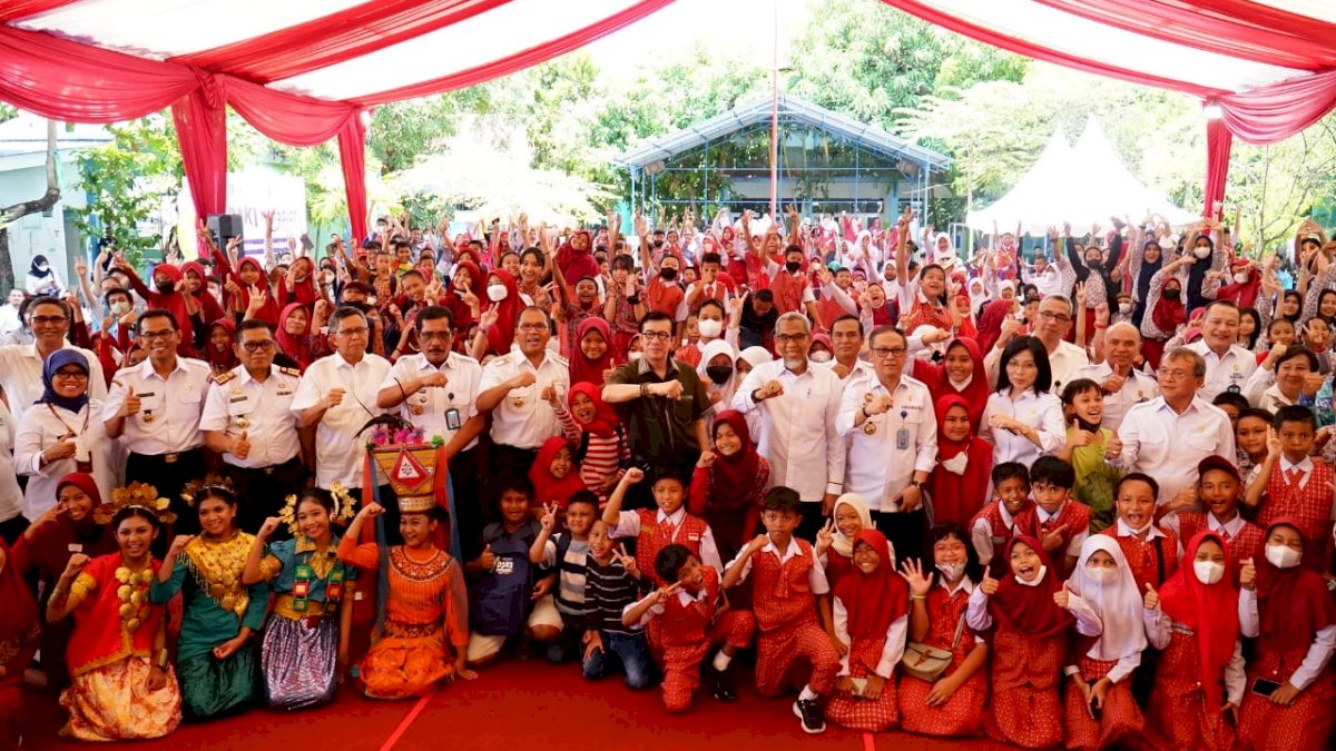 Dihadapan 5 Ribu Siswa se-Indonesia, Yasonna Laoly Paparkan Pentingnya Melindungi Kekayaan Intelektual