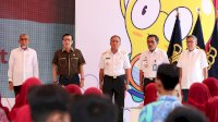 Danny Pomanto Dampingi Menkumham RI Sapa Siswa Perkenalkan DJKI Mengajar