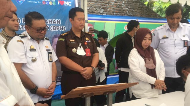 Penyerahan PSU perumahan Bumi Permata Hijau ke Pemkot Makassar (dokumen: ist)
