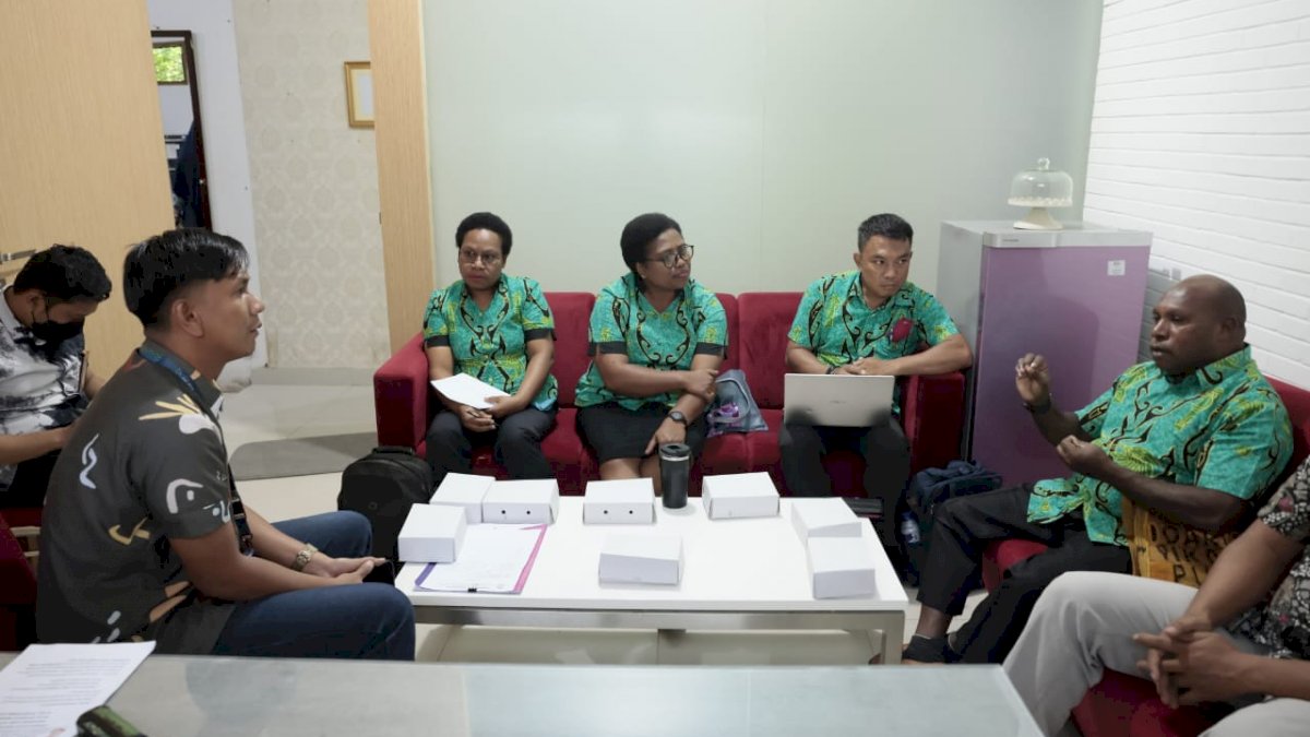 Dispar Kota Makassar Terima Kunjungan Bappeda Kabupaten Mimika