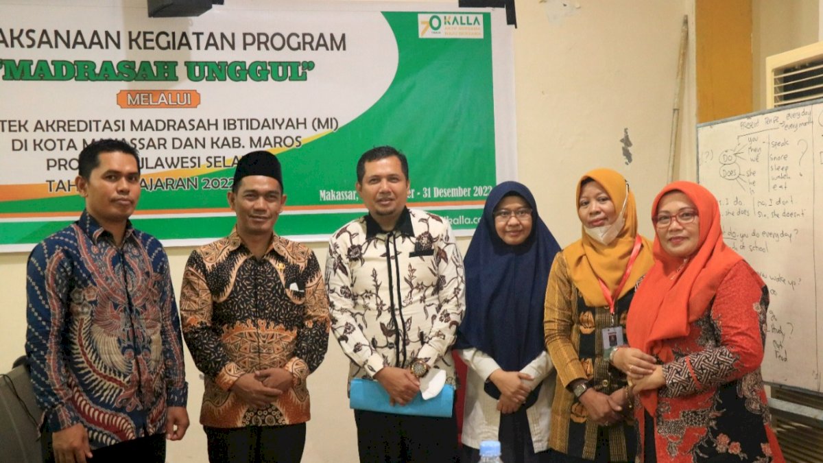 Yayasan Hadji Kalla Bersama Kelompok Kerja Madrasah Ibtidaiyah Komitmen Hadirkan Madrasah Unggul di Sulsel