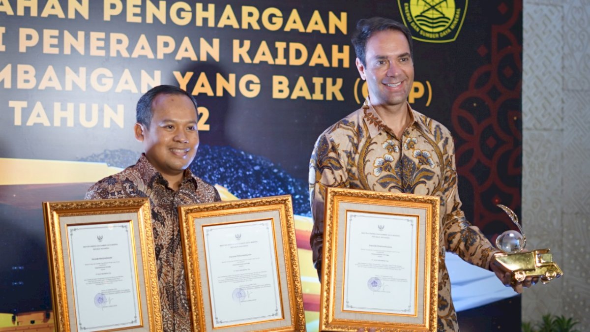 Terapkan Good Mining Practices, PT Vale Boyong 4 GMP Award Kementerian ESDM