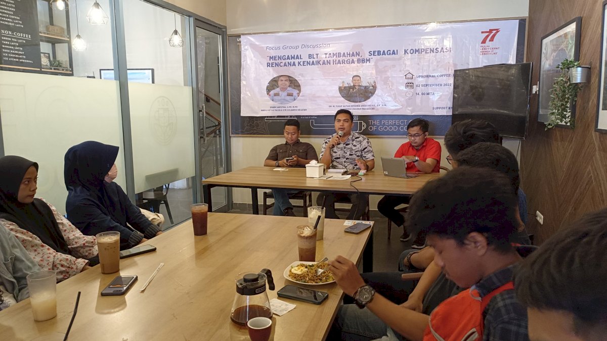 Akademisi dan Pengamat di Makassar Harap Mahasiswa Aktif Kawal Penyaluran BLT BBM