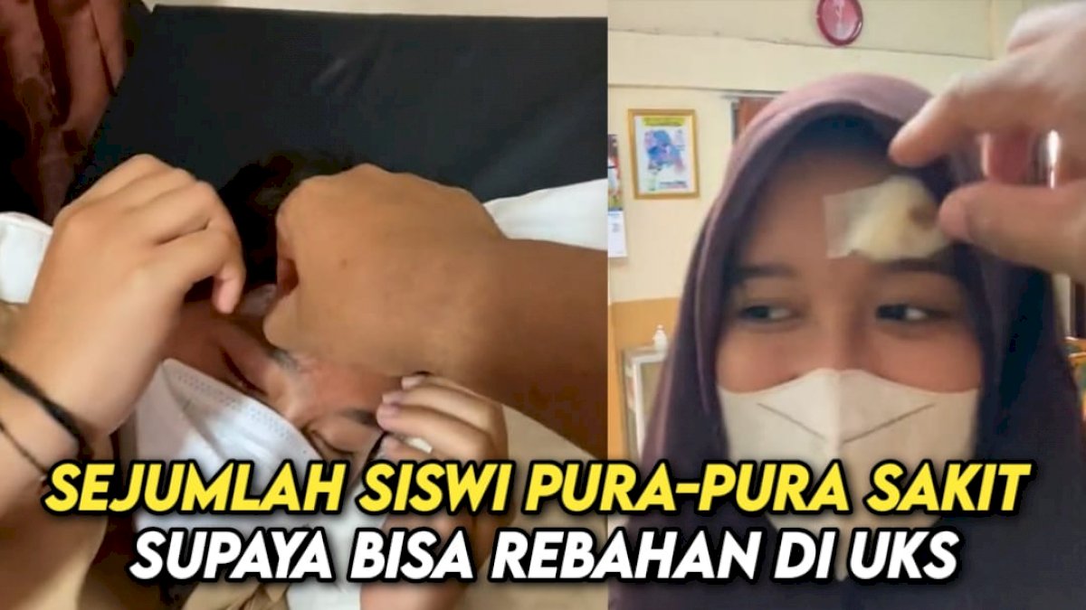 VIDEO: Viral, Sejumlah Siswi Pura-pura Sakit Supaya Bisa Rebahan di UKS