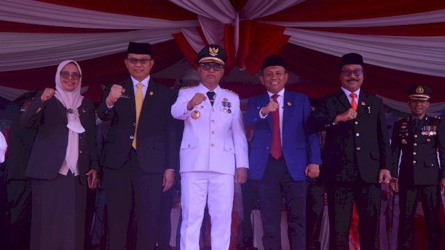 Anggota Dprd Luwu Timur Hadiri Upacara Peringatan Hari Ulang Tahun Ke