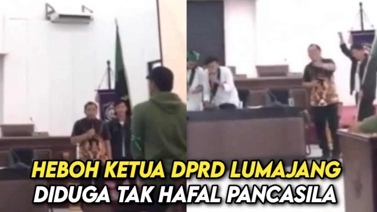 VIDEO: Heboh Ketua DPRD Lumajang Diduga Tak Hafal Pancasila