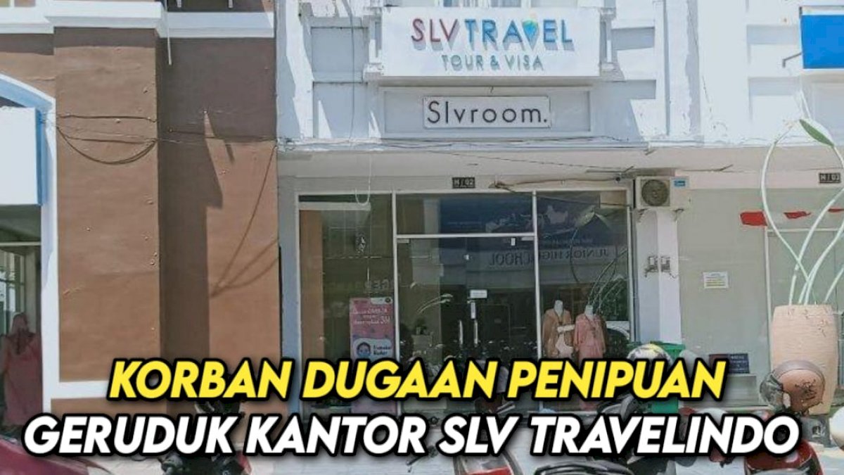 VIDEO: Korban Dugaan Penipuan Geruduk Kantor SLV Travelindo