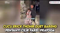 VIDEO: Cucu Erick Thohir Duet Bareng Penyanyi Cilik Farel Prayoga