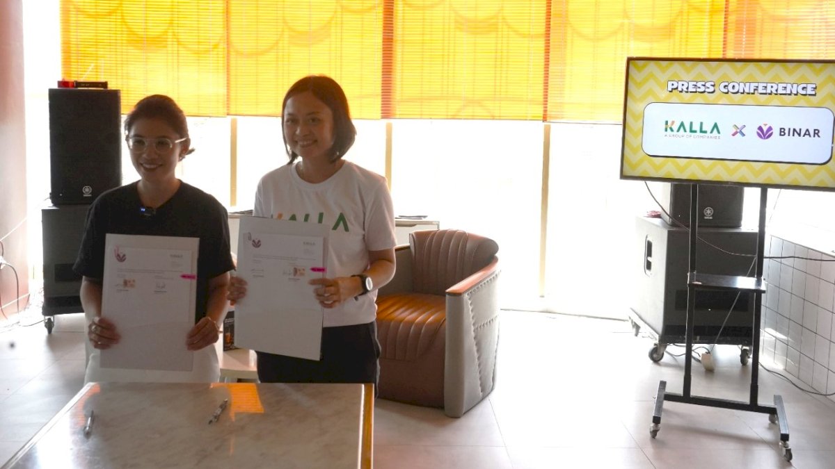 Kembangkan Talenta Bidang Teknologi Digital di Indonesia Timur, KALLA dan BINAR Teken Nota Kesepakatan