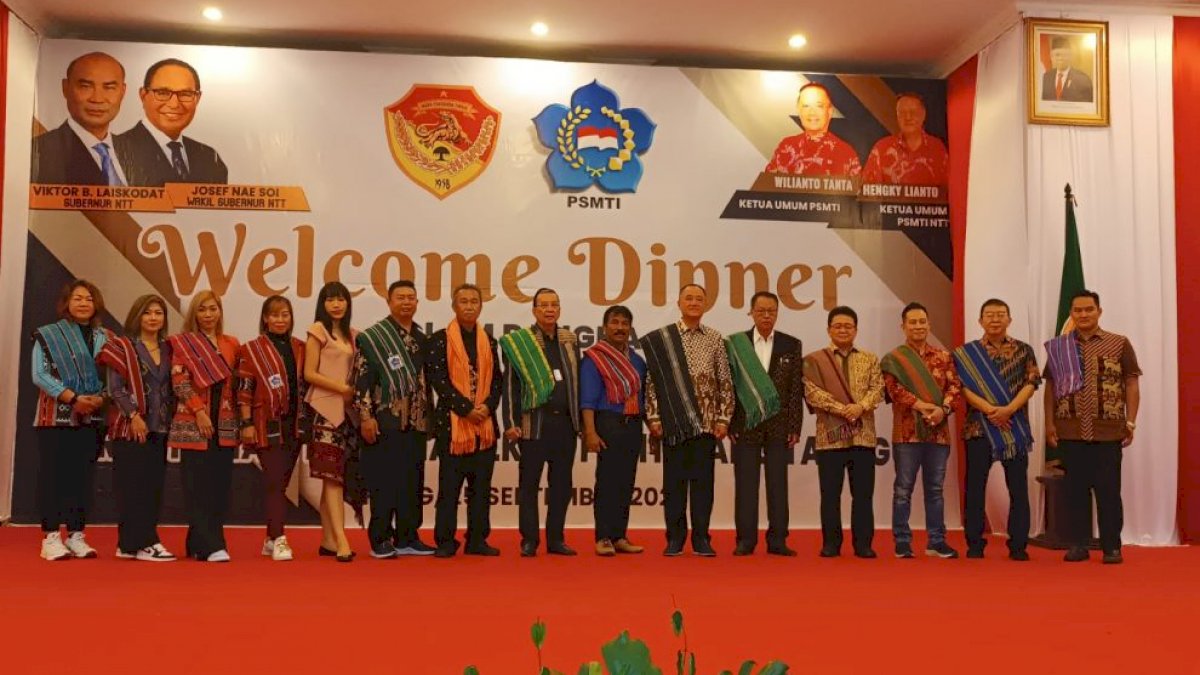 Wilianto Tanta Hadiri Musprov PSMTI Nusa Tenggara Timur