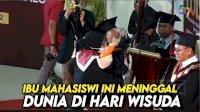 VIDEO: Pilu, Ibu Mahasiswi Ini Meninggal Dunia di Hari Wisuda