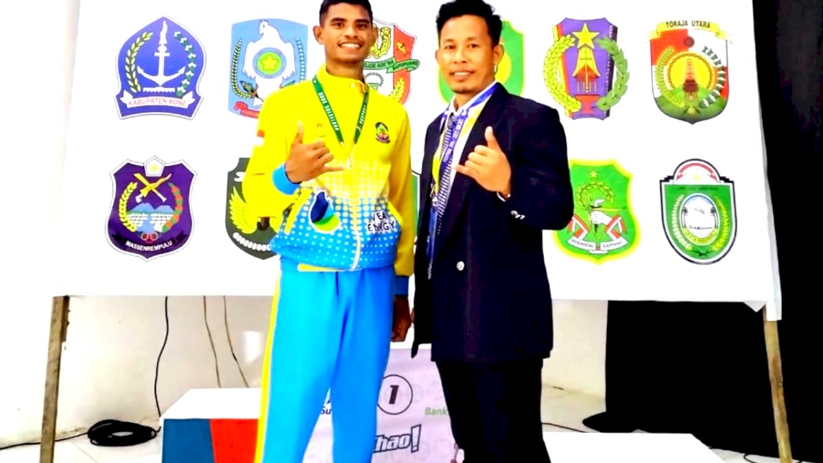Kalahkan Tuan Rumah, Atlet Karate Asal Jeneponto Raih Medali Emas