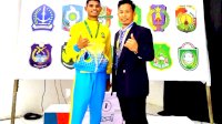 Kalahkan Tuan Rumah, Atlet Karate Asal Jeneponto Raih Medali Emas