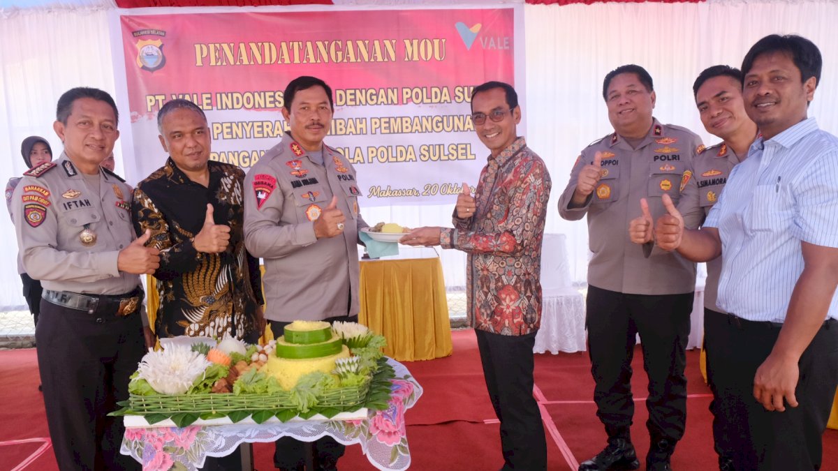 Kapolda Sulsel Apresiasi PT Vale Hibahkan Lapangan Sepakbola Pallawa