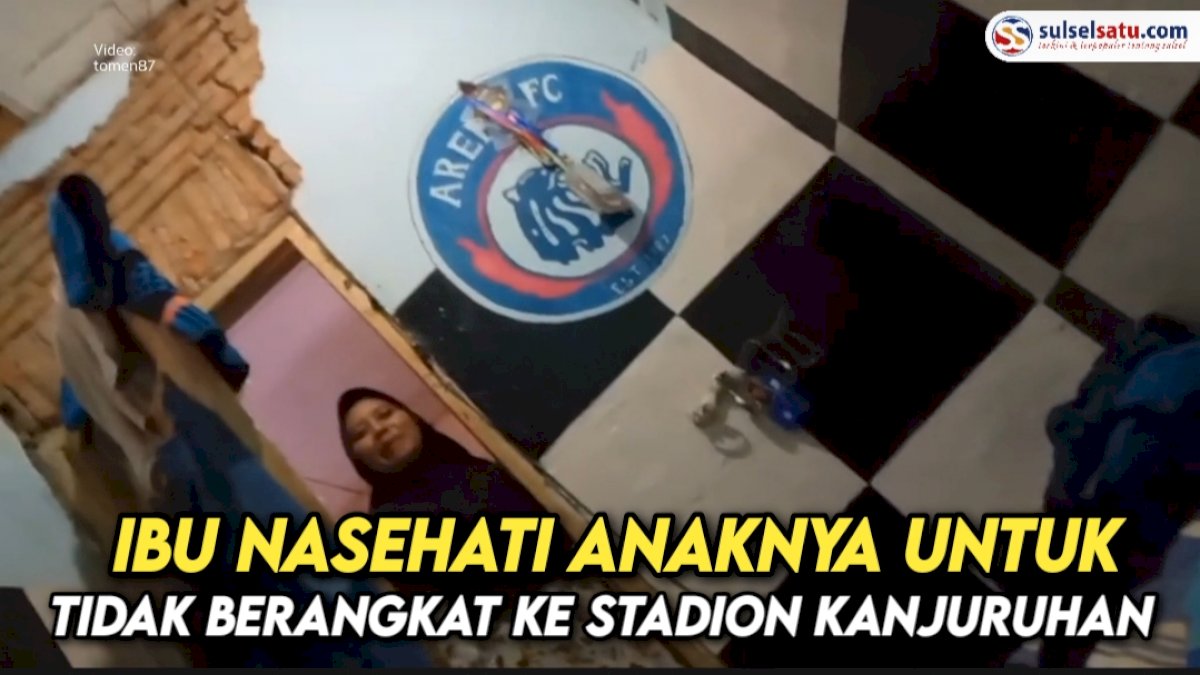 VIDEO: Viral, Ibu Nasehati Anaknya untuk Tidak Berangkat ke Stadion Kanjuruhan