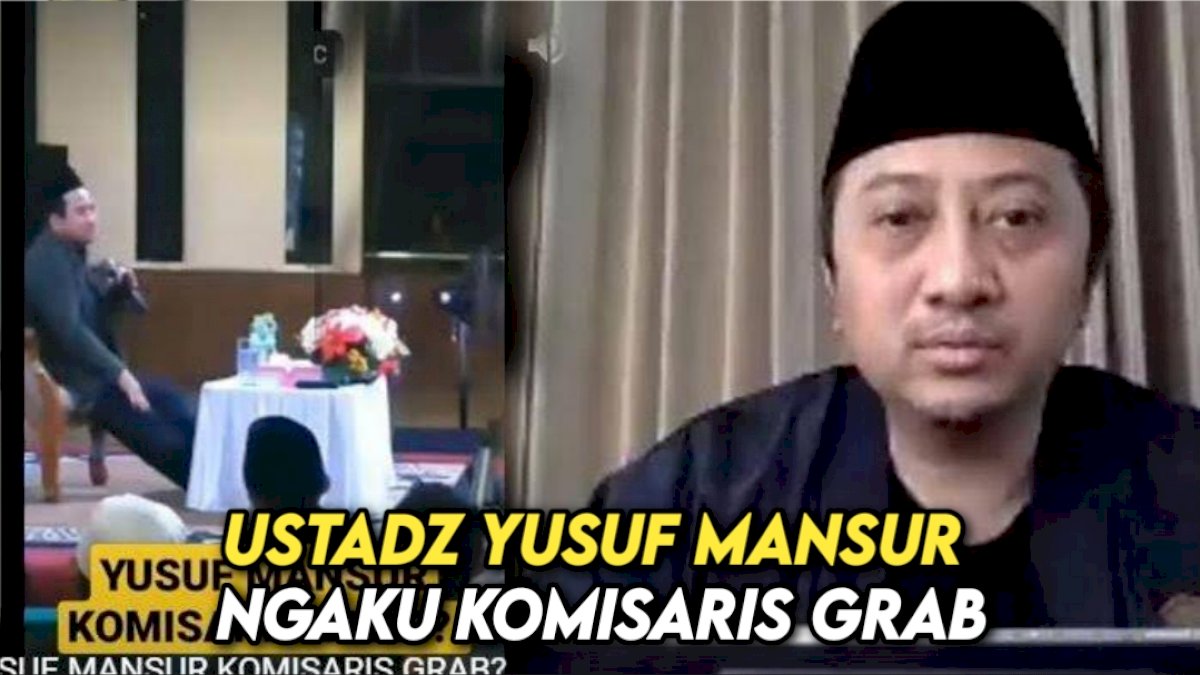 VIDEO: Diam Saja Digaji, Ustadz Yusuf Mansur Ngaku Komisaris Grab