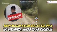 VIDEO: Bikin Kocar-kacir Bocah SD dengan Suara Misterius, Pria Ini Meminta Maaf saat Diciduk Polisi