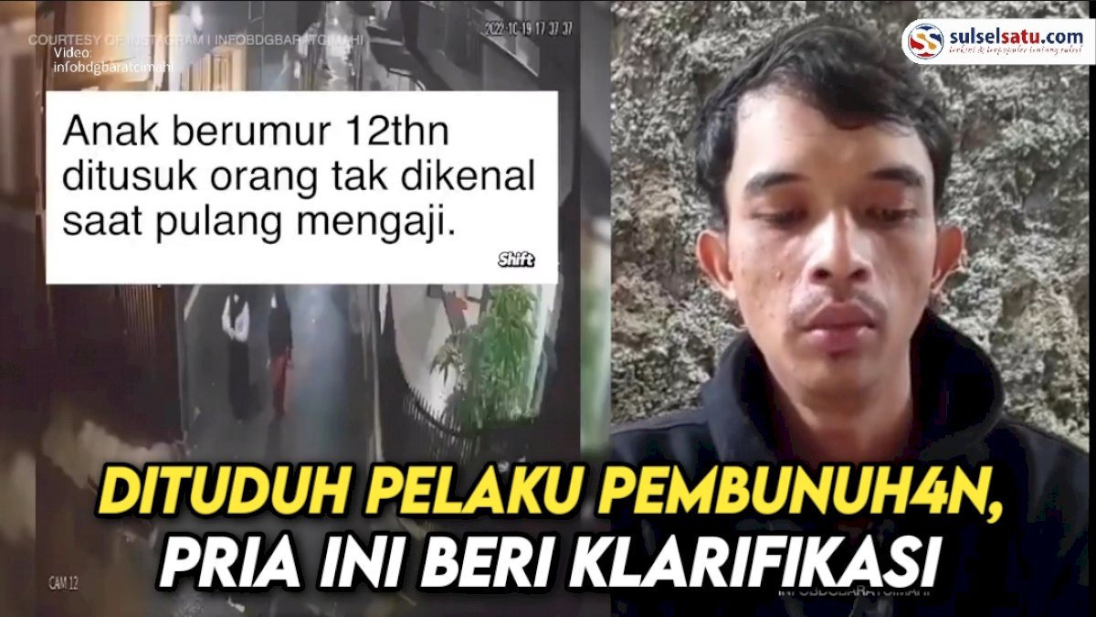 VIDEO: Dituduh Pelaku Pembunuhan, Pria Bernama Ari Rahman Beri Klarifikasi