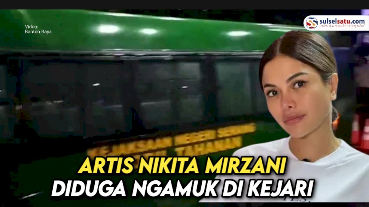 VIDEO: Artis Nikita Mirzani Ngamuk di Kejari Lantaran Menolak Untuk Ditahan