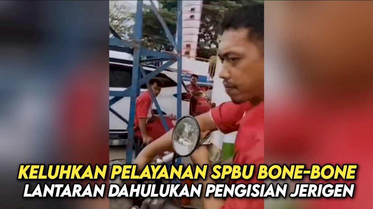 VIDEO: Warga Mengeluhkan Pelayanan SPBU Bone-Bone Lantaran Dahulukan Pengisian Jerigen
