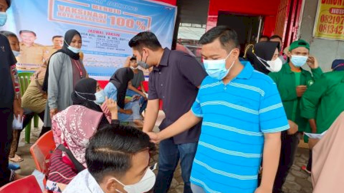 Jumat Berkah, Camat Biringkanaya Pantau Kembali Vaksinasi di Dua Kelurahan