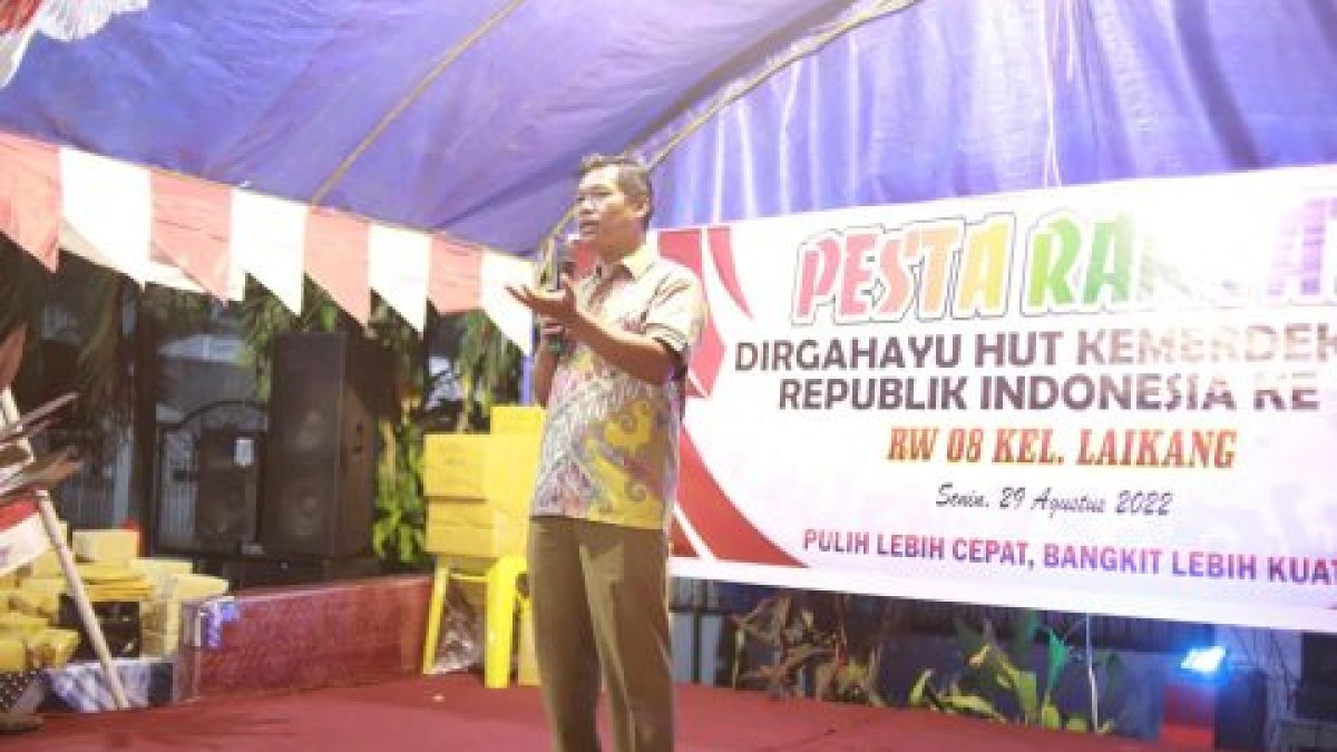 Camat Biringkanaya Hadiri Pesta Rakyat Kelurahan Laikang