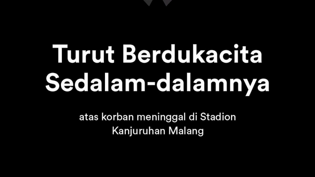 Taufan Pawe Sampaikan Duka Mendalam Tragedi di Stadion Kanjuruhan