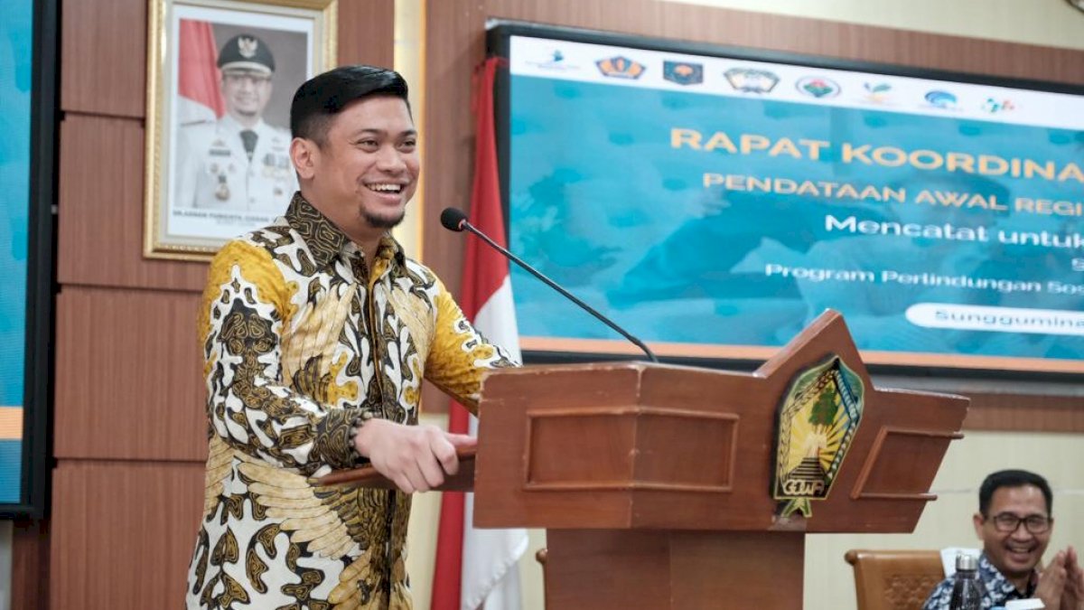 Bupati Gowa Instruksikan Camat Hingga Lurah Bantu BPS Pendataan Registrasi Sosial Ekonomi Secara Jujur 