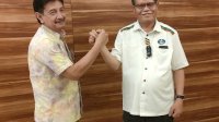 Lihat Keakraban Prof Husain Syam dan Hamzah Hapati, Bahas Tentang Ide-ide untuk Sulbar