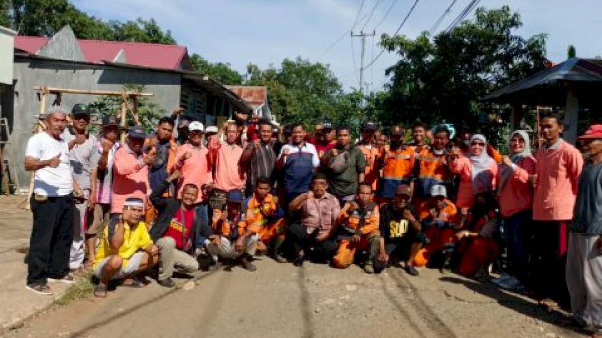 Camat Biringkanaya Pimpin Sabtu Bersih di Kelurahan Sudiang