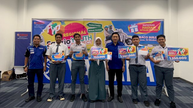 Pemenang FYP tingkat regional yang diadakan oleh PT SJAM di Suraco Building (dokumen: ist)