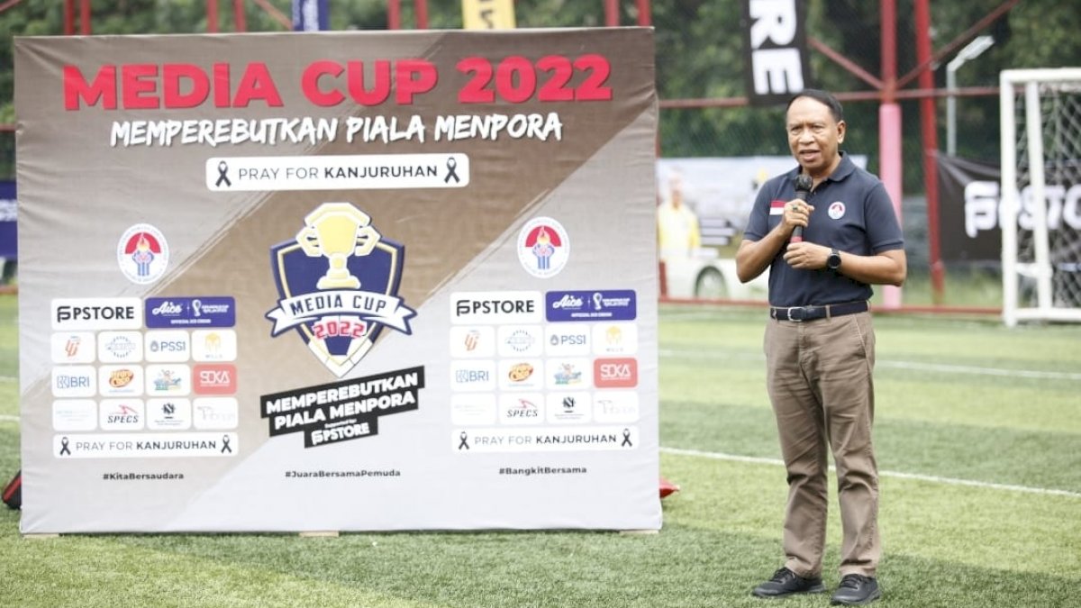 Media Cup 2022 Berakhir, Menpora dan Kurniawan Beri Apresiasi
