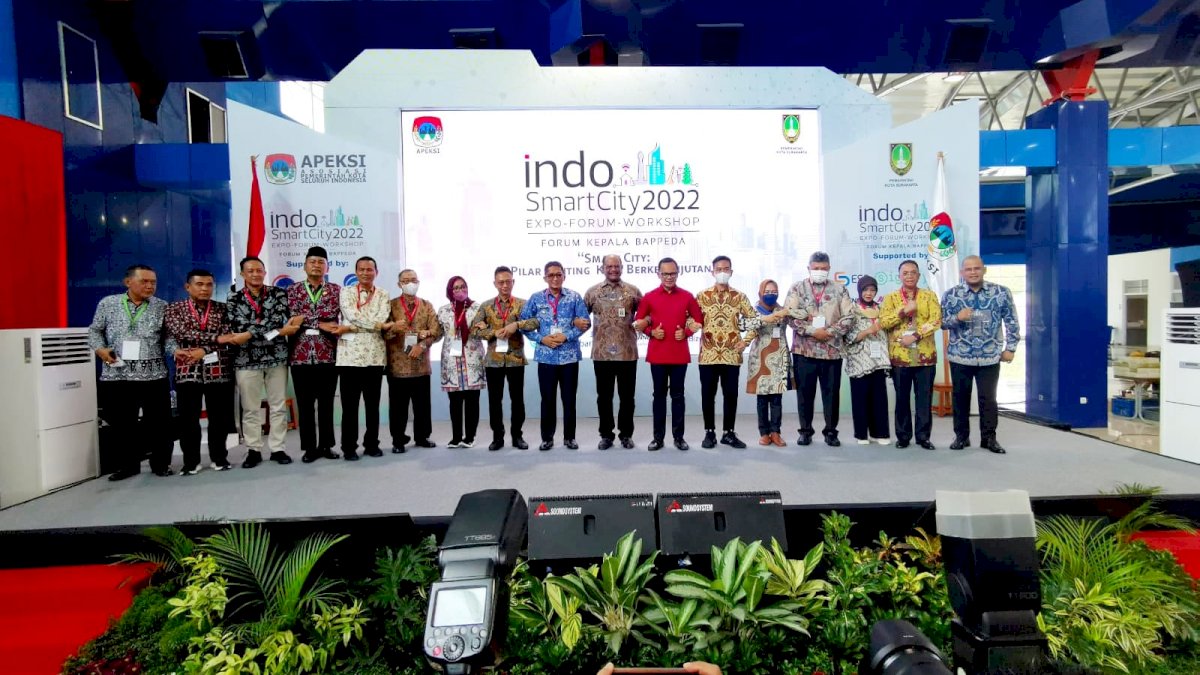 Wakil Wali Kota Parepare Hadiri Smart City Forum dan Expo 2022